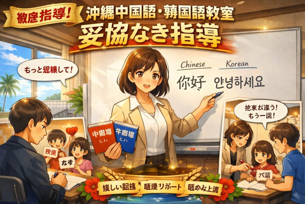 なぜ15年間「Google評価5.0」を維持できるのか？沖縄中国語・韓国語教室が選ばれ続ける「妥協なき指導」の裏側