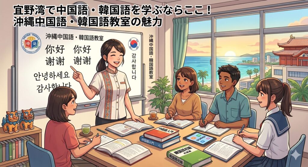 宜野湾で中国語・韓国語を学ぶならここ！沖縄中国語・韓国語教室の魅力