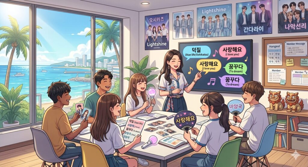K-POPを韓国語で理解したい！沖縄で始める推し活韓国語入門ガイド