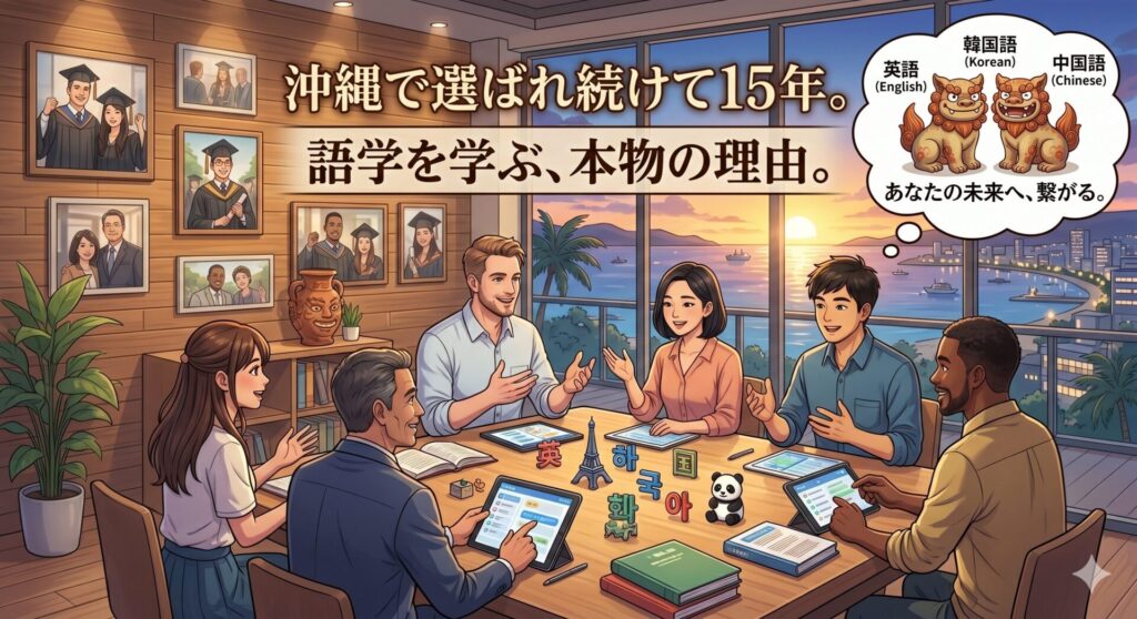 沖縄で中国語、韓国語教室を探している方へ｜15年間、選ばれ続けてきた理由